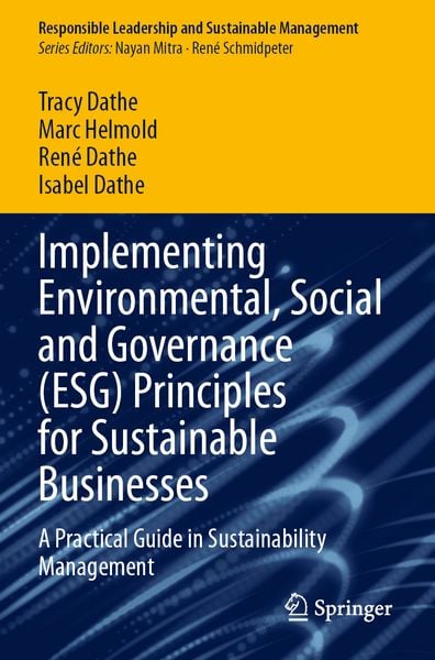 Produktbild: Implementing Environmental, Social and Governance (ESG) Principles for Sustainable Businesses
