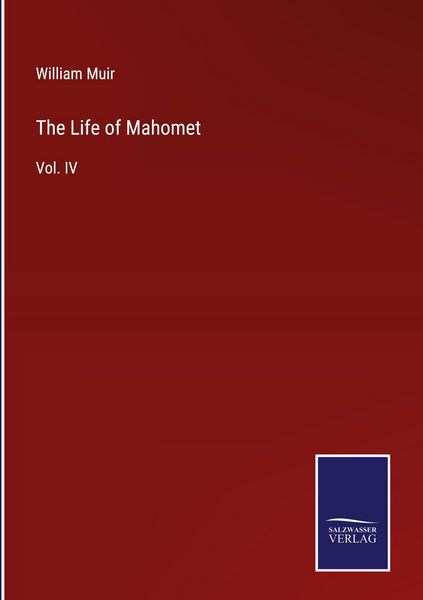 Produktbild: The Life of Mahomet