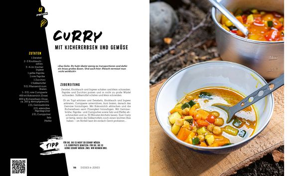 Produktbild: Outdoor Kochen &ndash; Ohne Strom und ohne Schnickschnack mit den Naturens&ouml;hnen