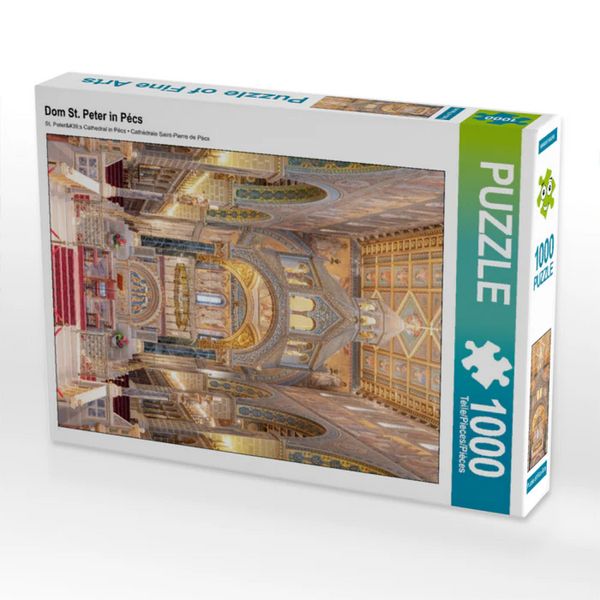 Produktbild: CALVENDO Puzzle Dom St. Peter in P&eacute;cs | 1000 Teile Lege-Gr&ouml;&szlig;e 64x48cm Foto-Puzzle f&uuml;r gl&uuml;ckliche Stunden