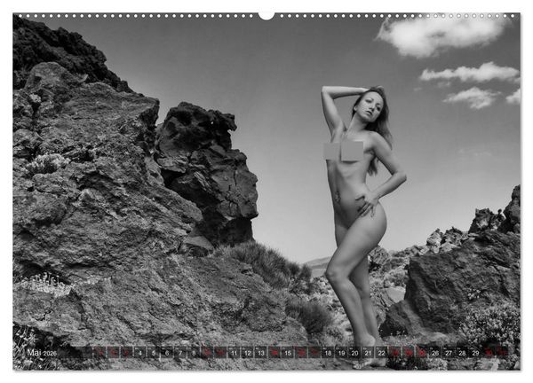 Produktbild: Girls and Nature (hochwertiger Premium Wandkalender 2026 DIN A2 quer), Kunstdruck in Hochglanz