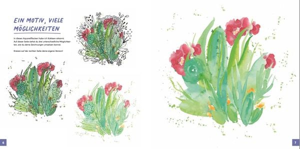 Produktbild: Color & Cut - Blumen