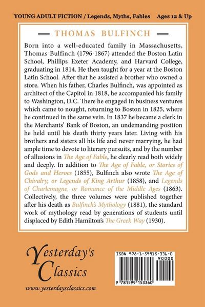 Produktbild: The Age of Fable (Yesterday's Classics)