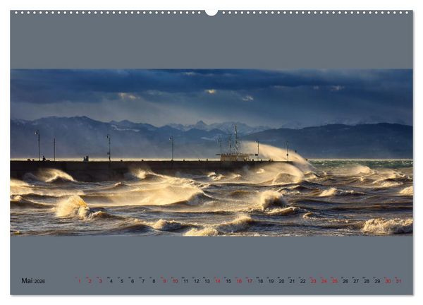 Produktbild: Bodensee Weitblicke (Wandkalender 2026 DIN A2 quer), CALVENDO Monatskalender
