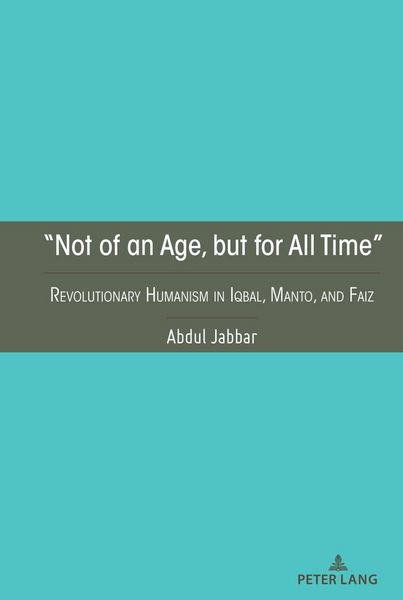 Produktbild: &ldquo;Not of an Age, but for All Time&rdquo;