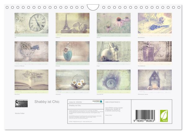 Produktbild: Shabby ist Chic (Wandkalender 2026 DIN A4 quer), CALVENDO Monatskalender