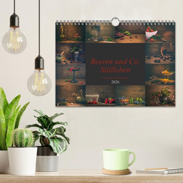 Produktbild: Beeren und Co. Stillleben (Wandkalender 2026 DIN A4 quer), CALVENDO Monatskalender