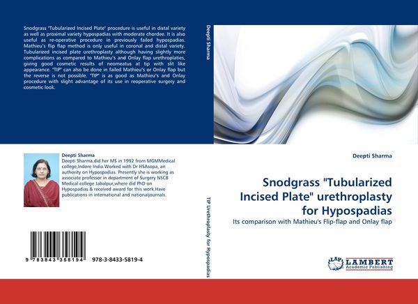 Produktbild: Snodgrass "Tubularized Incised Plate" urethroplasty for Hypospadias