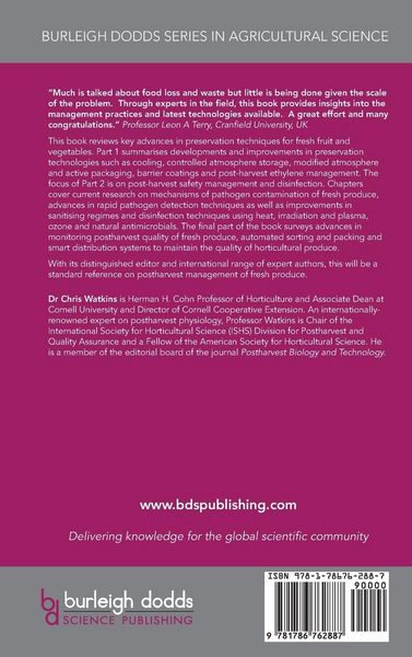 Produktbild: Advances in postharvest management of horticultural produce