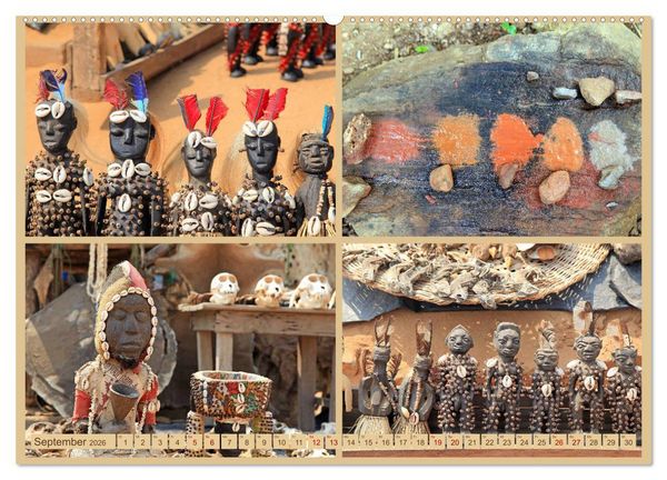 Produktbild: Westafrika, Highlights vom schwarzen Kontinent (hochwertiger Premium Wandkalender 2026 DIN A2 quer), Kunstdruck in Hochglanz