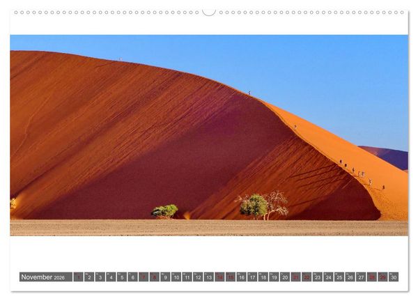 Produktbild: Namibia - Landschaft und Panorama (hochwertiger Premium Wandkalender 2026 DIN A2 quer), Kunstdruck in Hochglanz