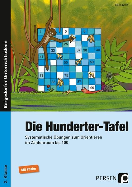 Die Hunderter-Tafel, Set von Ellen Kraft, Persen Verlag in der AAP Lehrerwelt GmbH, 978-3-8344-3475-3