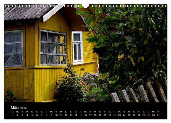 Produktbild: PUSCHKINS RUSSLAND (Wandkalender 2026 DIN A3 quer), CALVENDO Monatskalender