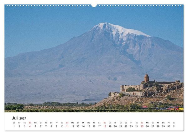 Produktbild: Eine Reise durch Armenien (Wandkalender 2027 DIN A2 quer), CALVENDO Monatskalender