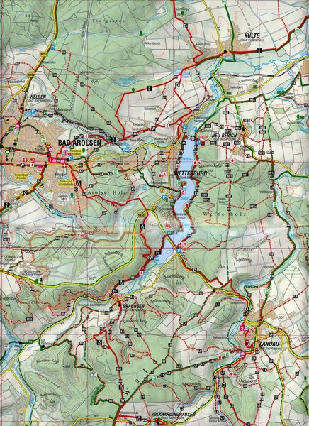 Produktbild: Diemelsee - Twistesee - Edersee 1:33 000