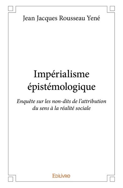 Produktbild: Imp&eacute;rialisme &eacute;pist&eacute;mologique