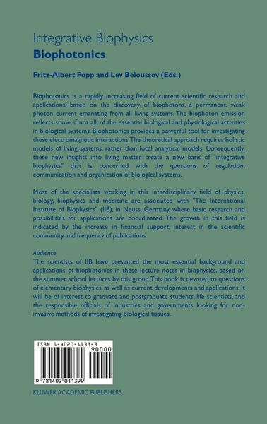 Produktbild: Integrative Biophysics