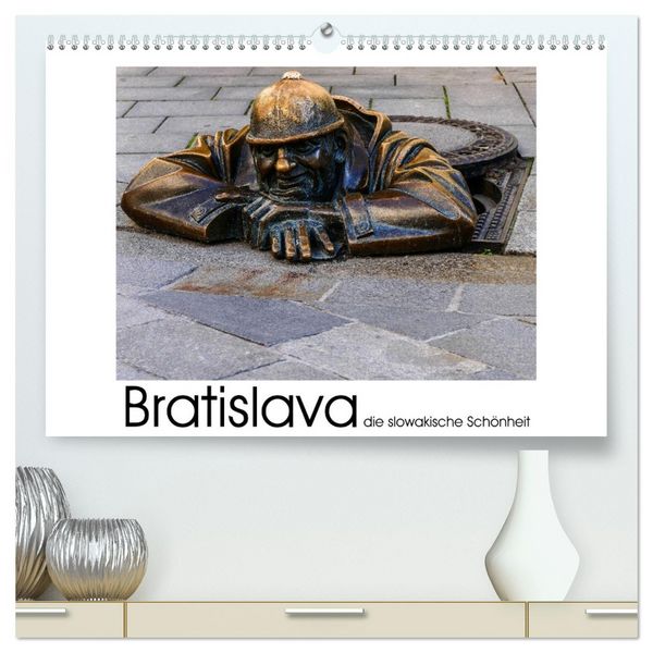 Produktbild: Bratislava die slowakische Sch&ouml;nheit (hochwertiger Premium Wandkalender 2026 DIN A2 quer), Kunstdruck in Hochglanz