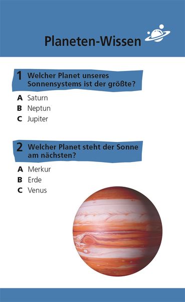 Produktbild: Memo Quiz. Weltall