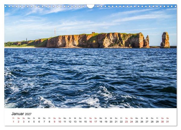 Produktbild: Reiseziele: Zwischen Nordsee und Alpen (Wandkalender 2027 DIN A3 quer), CALVENDO Monatskalender