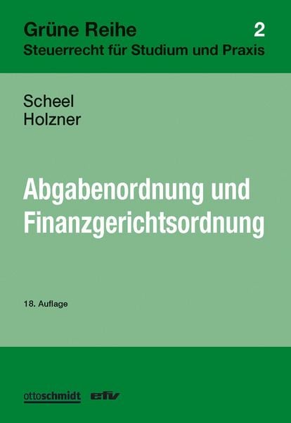 Produktbild: Abgabenordnung und FGO
