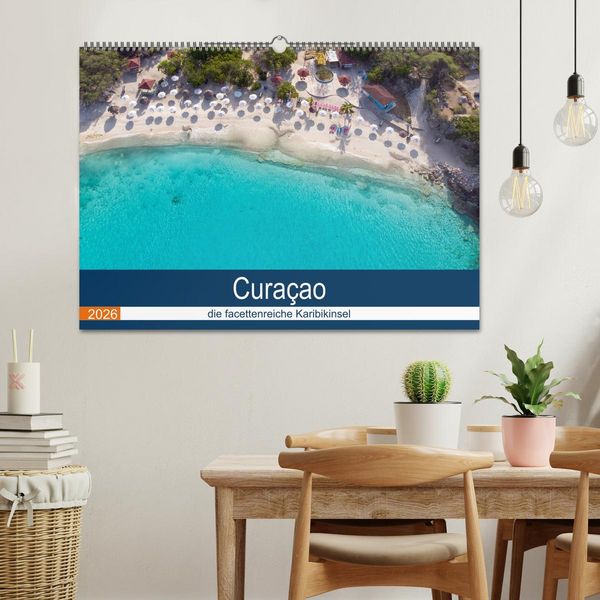 Produktbild: Curacao, die facettenreiche Karibikinsel (Wandkalender 2026 DIN A2 quer), CALVENDO Monatskalender