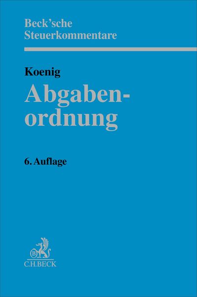 Produktbild: Abgabenordnung. AO