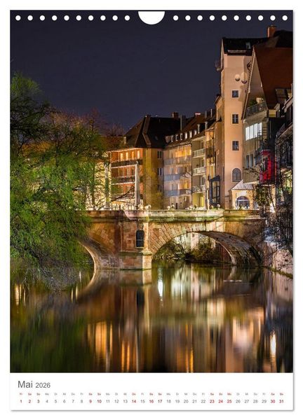 Produktbild: N&uuml;rnberg (Wandkalender 2026 DIN A4 hoch), CALVENDO Monatskalender