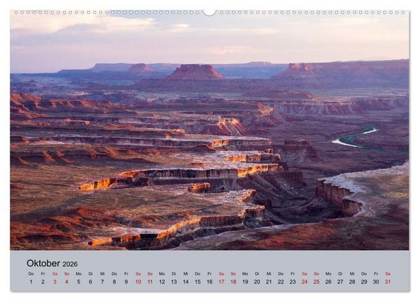 Produktbild: Magische Landschaften - Unterwegs im S&uuml;dwesten der USA (Wandkalender 2026 DIN A2 quer), CALVENDO Monatskalender