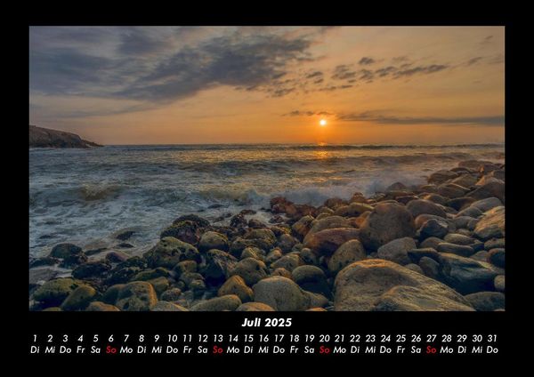 Produktbild: Die sch&ouml;nsten Meereslandschaften 2025 Fotokalender DIN A3