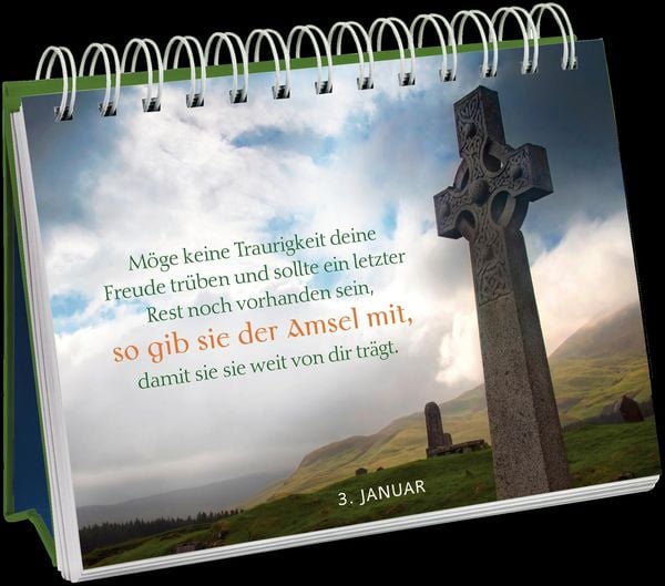 '365 Irische Segenswünsche' 'Immerwährende & Geburtstagskalender'