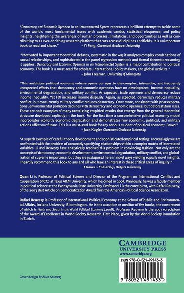 Produktbild: Democracy and Economic Openness in an Interconnected System