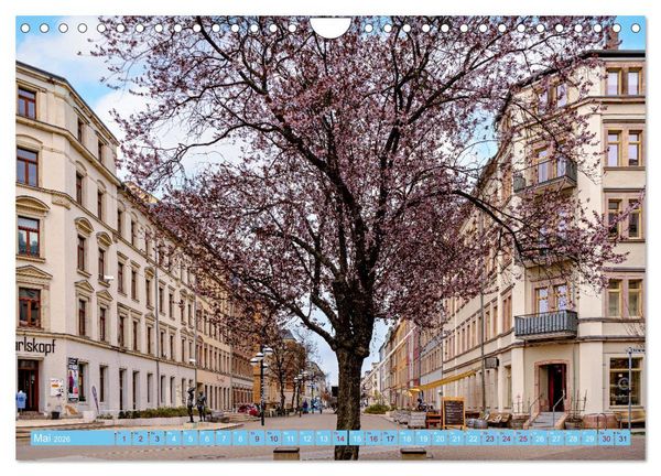 Produktbild: Chemnitz Stadtansichten (Wandkalender 2026 DIN A4 quer), CALVENDO Monatskalender