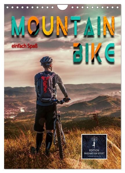 Mountainbike - einfach Spaß (Wandkalender 2026 DIN A4 hoch), CALVENDO Monatskalender