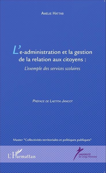 Produktbild: L'e-administration et la gestion de la relation aux citoyens