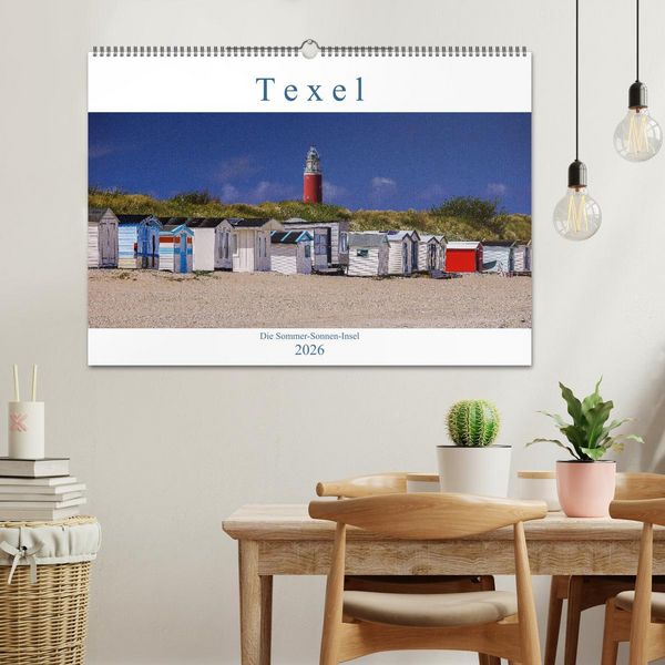 Produktbild: Texel - Die Sommer-Sonnen-Insel (Wandkalender 2026 DIN A2 quer), CALVENDO Monatskalender