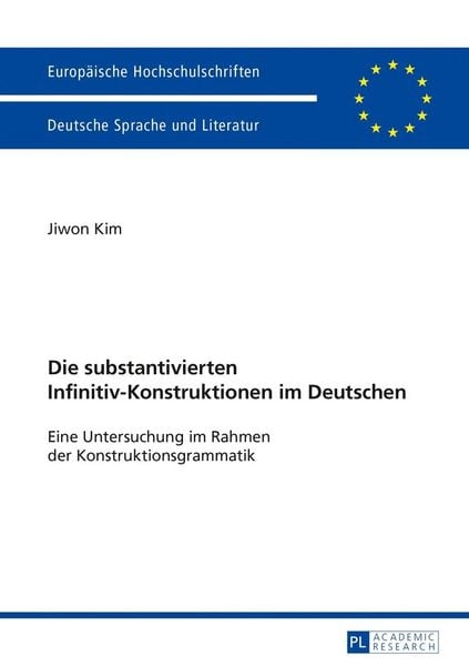 Produktbild: Die substantivierten Infinitiv-Konstruktionen im Deutschen