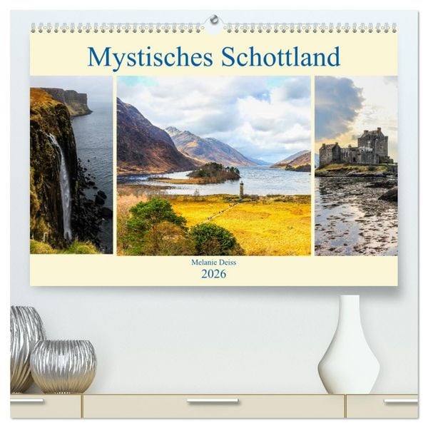 Produktbild: Mystisches Schottland (hochwertiger Premium Wandkalender 2026 DIN A2 quer), Kunstdruck in Hochglanz