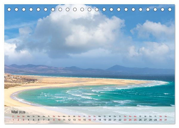 Produktbild: Wundersch&ouml;ne Meereslandschaften (Tischkalender 2026 DIN A5 quer), CALVENDO Monatskalender
