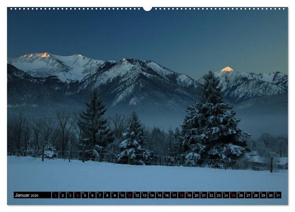 Produktbild: DIE ALPEN - Weitblicke (hochwertiger Premium Wandkalender 2026 DIN A2 quer), Kunstdruck in Hochglanz