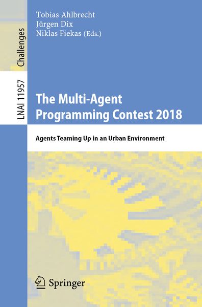 Produktbild: The Multi-Agent Programming Contest 2018