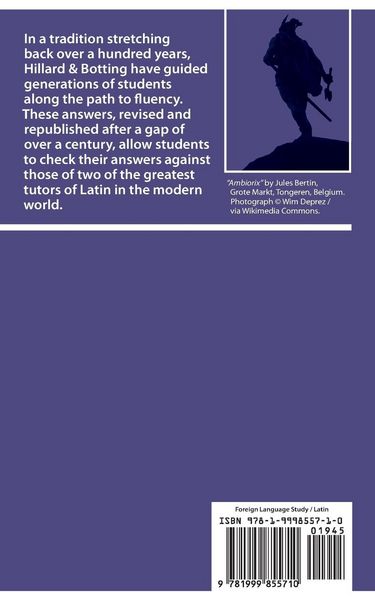 Produktbild: Key to Hillard and Botting's Elementary Latin Exercises
