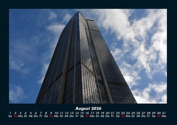 Produktbild: Architektur 2026 Fotokalender DIN A4