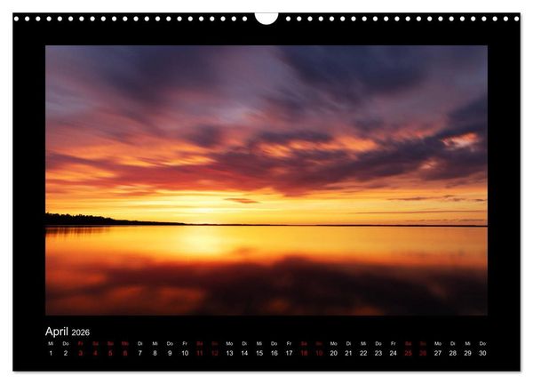 Produktbild: Finnland - Nordische Farbenspiele (Wandkalender 2026 DIN A3 quer), CALVENDO Monatskalender