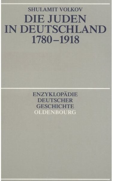 Produktbild: Die Juden in Deutschland 1780-1918