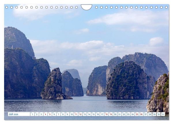 Produktbild: Asien Pur: Vietnam (Wandkalender 2026 DIN A4 quer), CALVENDO Monatskalender