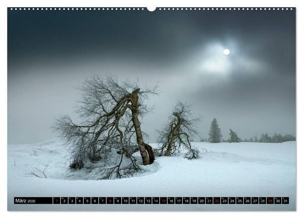 Produktbild: WETTER-LANDSCHAFTEN (Wandkalender 2026 DIN A2 quer), CALVENDO Monatskalender