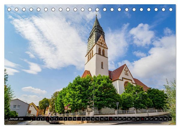 Produktbild: Lutherstadt Eisleben Impressionen (Tischkalender 2026 DIN A5 quer), CALVENDO Monatskalender