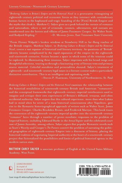 Produktbild: Brokering Culture in Britain's Empire and the Historical Novel