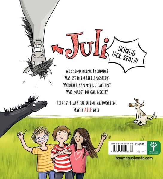 Produktbild: Juli - Freundebuch